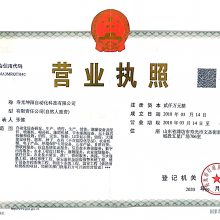 三证合一营业执照副本影印件