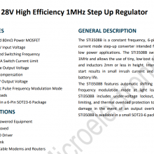 ض΢ STI3508 STI3408 TMI3508 Դ DC-DC 28VѹоƬ