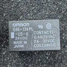 欧姆龙 G6E - 134PL - US - U - DC24V 一款低灵敏度且支持超声波清洗的小型信号继电器