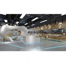 展厅平面设计-数字国企文化展厅-3D展厅施工
