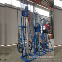 小型光伏地桩打桩机 发电工程旋挖钻孔机器 太阳能光伏桩基钻孔设备