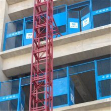 楼层基坑安全施工建筑电梯简易防护门网