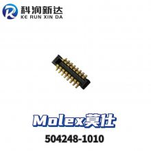 504248-1010 Molex/莫仕 FPC连接器 0.4mm间距 封装Connectors