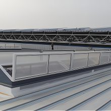 一字型采光排烟天窗屋顶通风设备一体成型透气电动天窗厂家批发