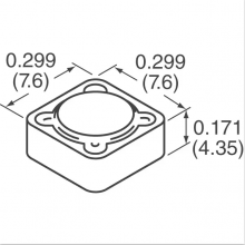 ӦCoiltronics DR74-101-R - ʵSMD