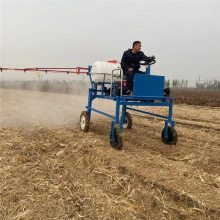 农业机械打药车 小型自走式四轮打药机 施肥功能柴油喷药机