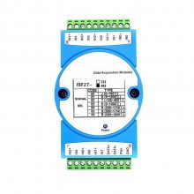 K型热电偶/NTC20K温度采集模块隔离rs485/232 modbus rtu温度采集器