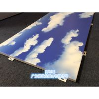 恒大地产游泳池***建设标准蓝天白云铝板_镂空排风口铝板正式启用