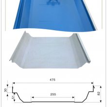 天津彩钢板YX75-475屋面板