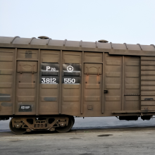 苇席、秫枯席出口到俄罗斯维什戈罗德铁路整柜运输 中俄班列
