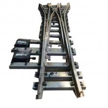 铁路换道用 对称道岔 ZDK622/4/12轨道双开交叉渡线