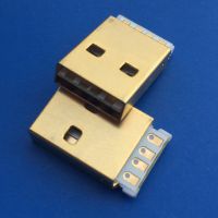 A USB2.0 ֱߺʽ ɫо 4pinӵؽŶƽ ˫