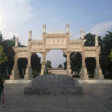 青海省玉树大理石牌楼定制规格