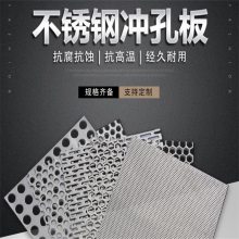 304不锈钢圆孔网板 500宽锰板筛片 迅鹰可定制异形过滤网