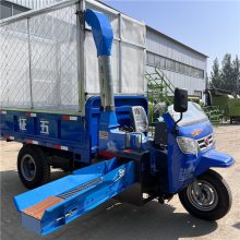 干湿秸秆自动揉碎机 养殖场青贮饲料铡草机 卧式羊舍揉丝机