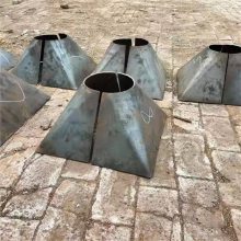 勤众 碳钢不锈钢镀锌天方地圆 方变圆 圆变方接口 同心偏心对焊方圆节定制