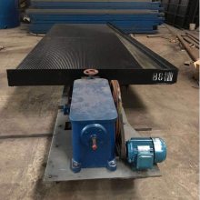 选矿摇床的调试