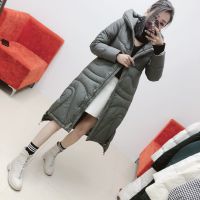 2018冬季MCOCO超大毛領(lǐng)廠家***直銷韓版淑女折扣女裝連帽90%白鴨絨