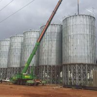优质玉米钢板仓设备-大型钢板仓库专业厂家-150吨立式仓