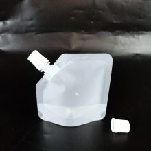 30ml化妆品乳液吸嘴袋 斜嘴防晒霜自立包装袋 铝箔袋批发印刷LOGO