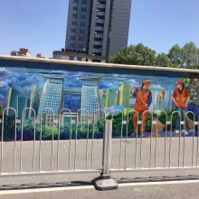 上海校园墙绘停车库手绘别墅文化墙壁画画幼儿园彩绘