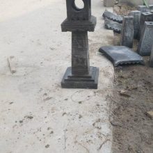 石灯日式石灯庭院地灯青石做旧石灯塔户外中式石雕仿古小地灯