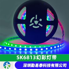 LED幻彩燈帶DC12V內(nèi)置SK6813 每米30/60/144燈3M背膠