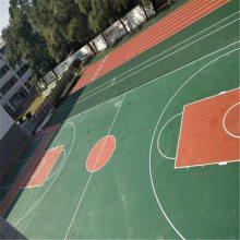 河北衡水塑胶篮球场 塑胶篮球场地面 塑胶篮球场体育跑道 塑胶篮球场品质保证