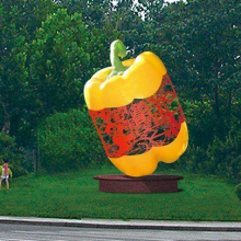 深圳菜椒玻璃钢雕塑 仿真蔬菜水果玻璃钢雕塑工艺品