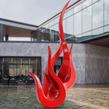 大型不锈钢抽象雕塑城市广场校园希望腾飞现代标志性摆件