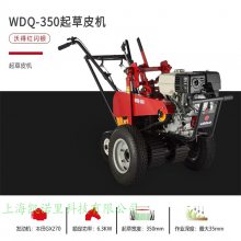 WORLD沃得WDQ-350起草坪机草坪基地铲草机草地移植机本田发动机