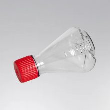 LABSELECT 17212 250ml 三角细胞培养瓶透气盖 PC 带档板