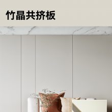佰家祥竹晶共挤板木饰面墙板竹炭板