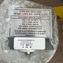 美国原装Solar 10 μF 馈通电容器大量供应