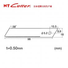 ձԭװNT CUTTER SAW-5P⵶ƬCS-1Ƭ1ö̼ظXB67