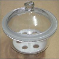 多规格玻璃干燥器 150MM——400mm干燥器附瓷板 玻璃干燥器