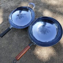 山东章丘铁锅哪里买山东章丘手工锻打铁锅