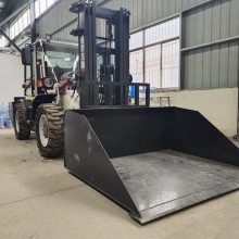 上饶5吨四轮升降柴油山地林地3吨四驱越野叉车