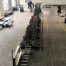 专业承接全自动电缆桥架成型机DH60-25潍坊德恒冷弯机械设备
