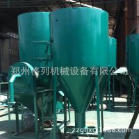 养殖用2吨牛饲料混合搅拌机 大型饲料粉碎搅拌颗粒一体机