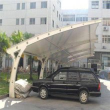 福州长乐定制索腾 钢结构 长廊膜结构 走廊膜结构 休闲亭张拉膜
