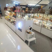 设计定制首饰展柜 木质玻璃柜子 饰品展示架子