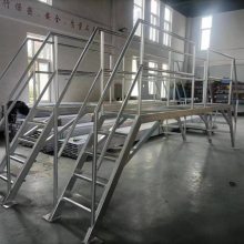 铝合金步梯焊接生产厂家 支持定制 免费设计