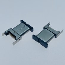 ޷TYPE-C 24PIN̨׹ͷ/޽ӵؽ/аʽ/L=10.0mm