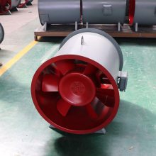 山东中矿离心式轴流风机 耐高温排烟风机 玻璃钢轴流风机