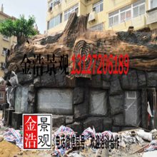 烧烤店溶洞装修效果图_哪里有做烧烤店溶洞的公司_溶洞餐厅装修