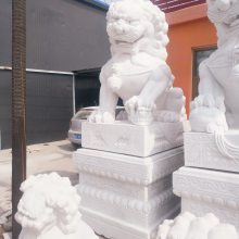 石狮子工艺品 中国石狮子 雕塑纯手工雕刻