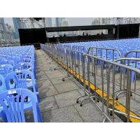 商场活动分隔人群安全围栏 201/304不锈钢活动护栏