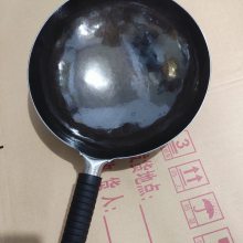 章丘铁锅宗师镜面锅 章丘老式手打黑锅