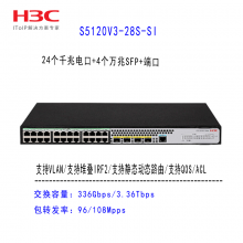 S120V3-28S-SI 24+4SFP+ H3C뽻